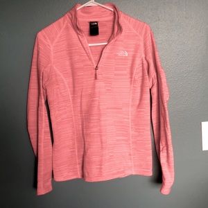 The North Face fleece quarter zip